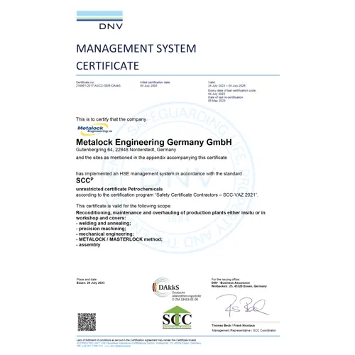 DNV – Certificate SCC P-VAZ_2021 - EN - until 04072026