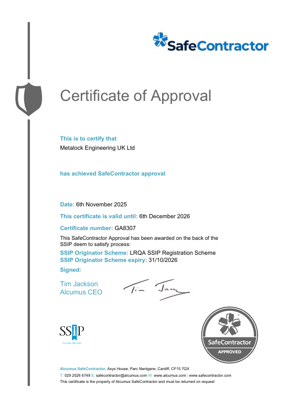 Safe Contractor Accreditation