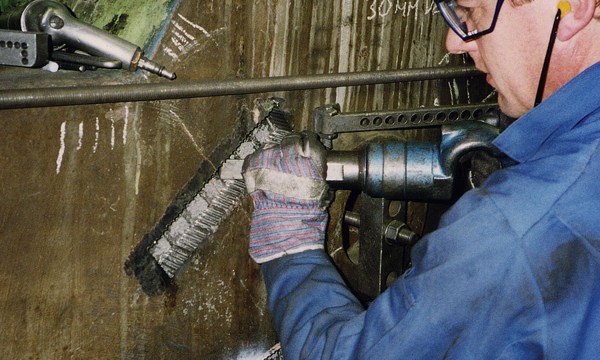 Reparación de piezas de fundición