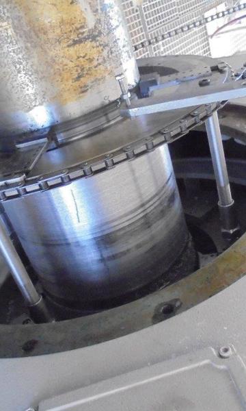 Machining of 1600 KW motor output shaft for H2S compressor in Oman