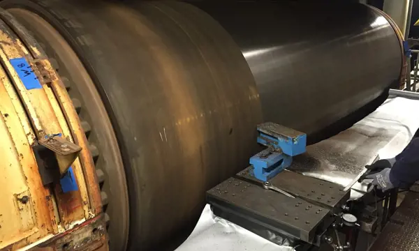 Slibning af rotor/aksel/krumtapaksel/cylinder