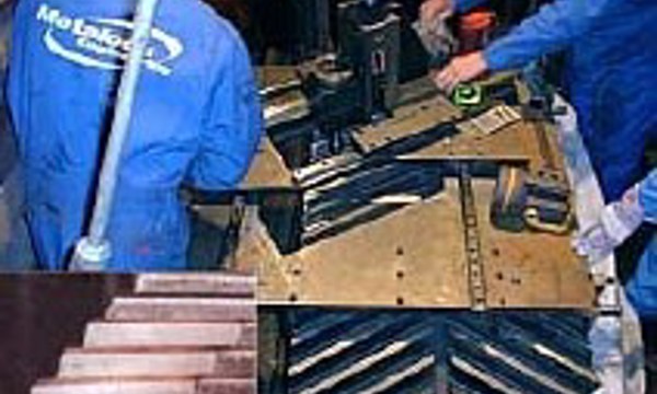 Central eléctrica de Cottam: recuperación de los dientes de la rueda dentada con anillo de circunferencia de 4,5 m