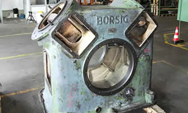 Repair of a Borsig Compressor’s Crosshead Guide