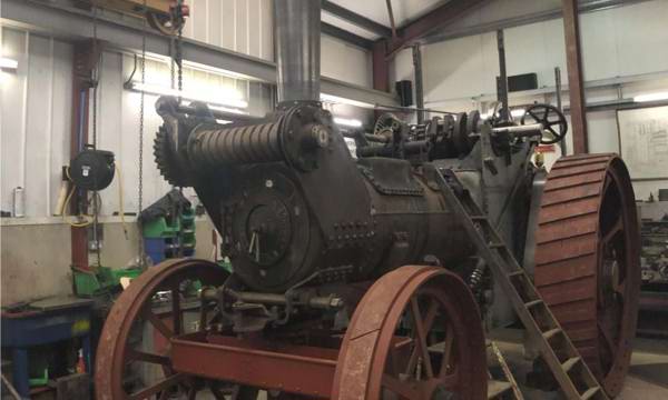 Steam Traction Engine Boiler Flange Facing