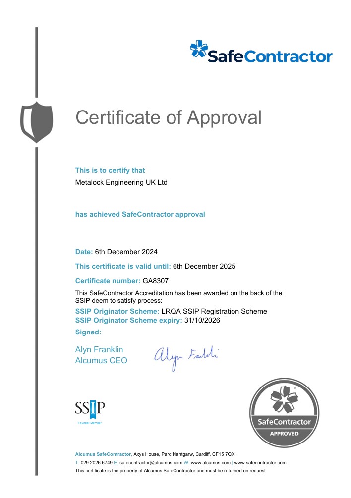 SafeContractor Accreditation