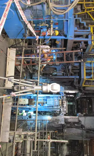 Tata Steel Jamshedpur - Machining of HSM Rougher Mill Housing