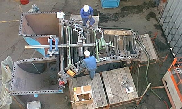 ESB Turbine - casing rebore for reblading