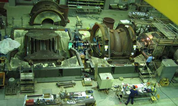 Re-turning of a LP Housing with 4 m Diameter