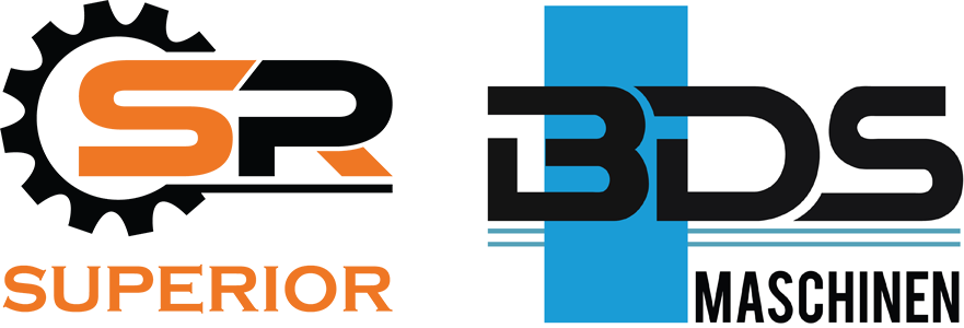 SR Superior and BDS Maschinen logos