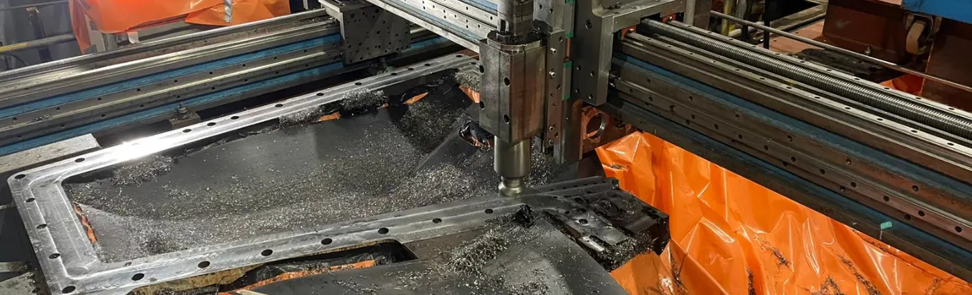 On-site CNC Machining - Extending Plant Life