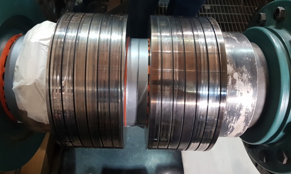 Mecanizado de anillo colector en Riad