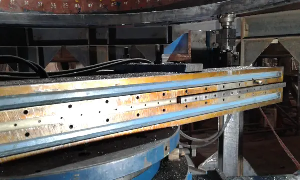 Tata Steel Jamshedpur - LD1 Slew BRG Seating Flange Machining