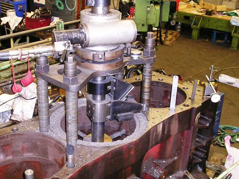 Metalock Engineering's motorblokreparatieservice