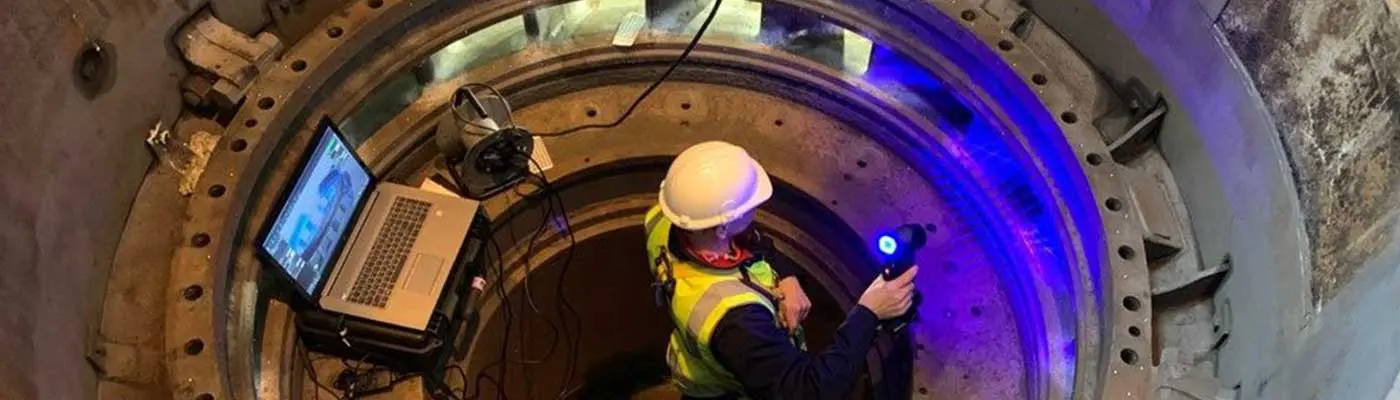 Hydro Turbine 3D Scan