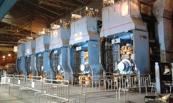 Tata Steel Jamshedpur - TSCR Mill Stand Foundation bolt hole enlargement