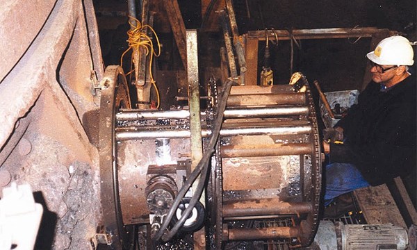 Corus Port Talbot - Teeming Ladle Orbital Turning